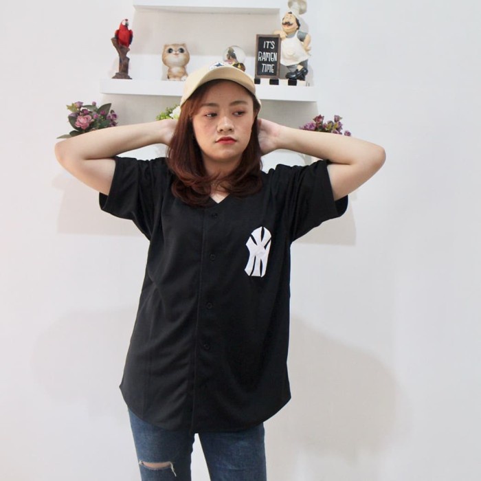 Bisa COD Jersey baseball baju baseball Pria Wanita 05 Original Asli