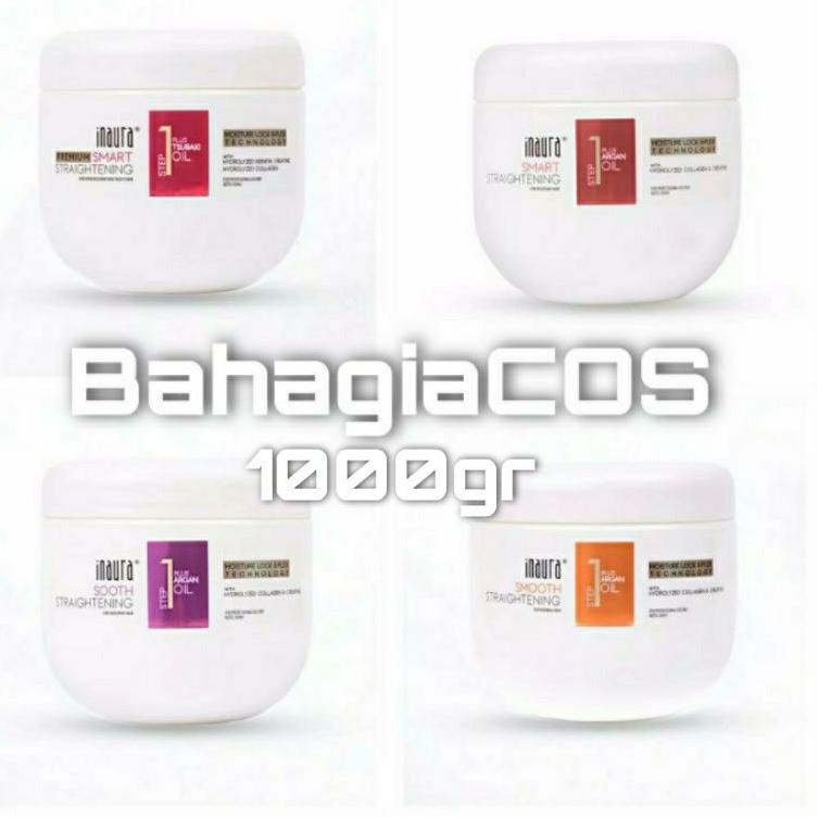 ✱ INAURA Straightening Step ml Premium / Smart / Smooth / Sooth / Inaura Smoothing Rebonding Soleha 