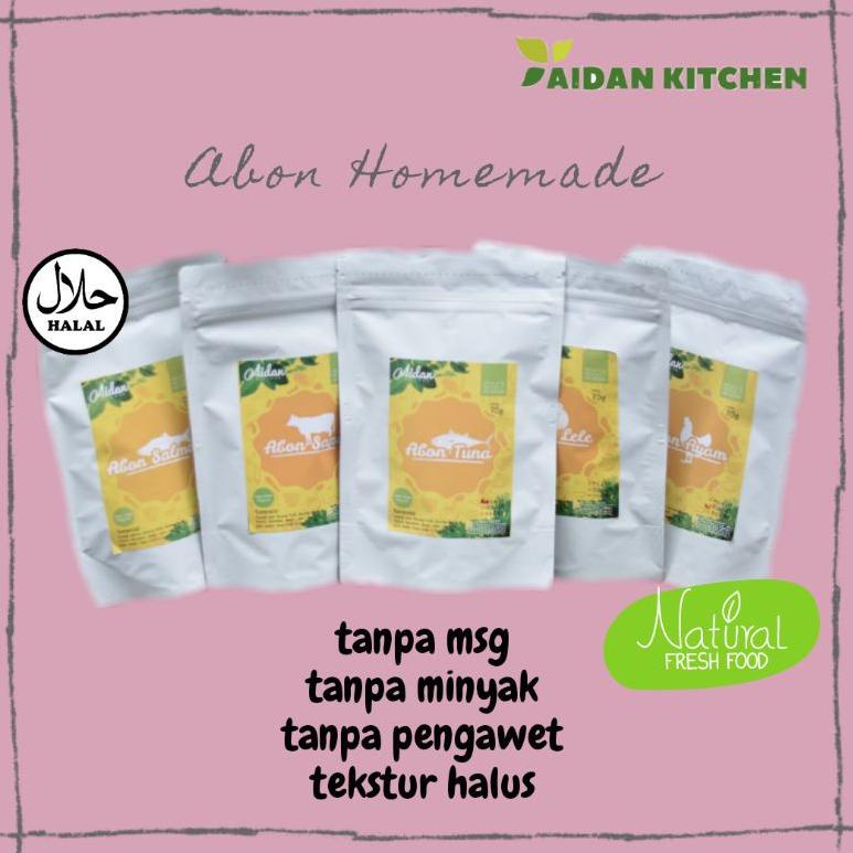 

V34 BEST SELLER Abon Premium Homemade Non MSG Non Pengawet Non Gula Garam/ Abon ayam salmon tuna PALING DICARI ㅔ
