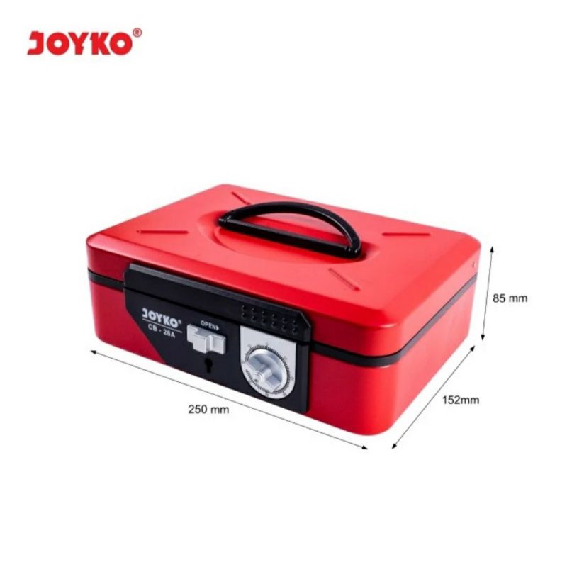 

Cash Box Kotak Uang Kotak Kas Joyko CB-26A