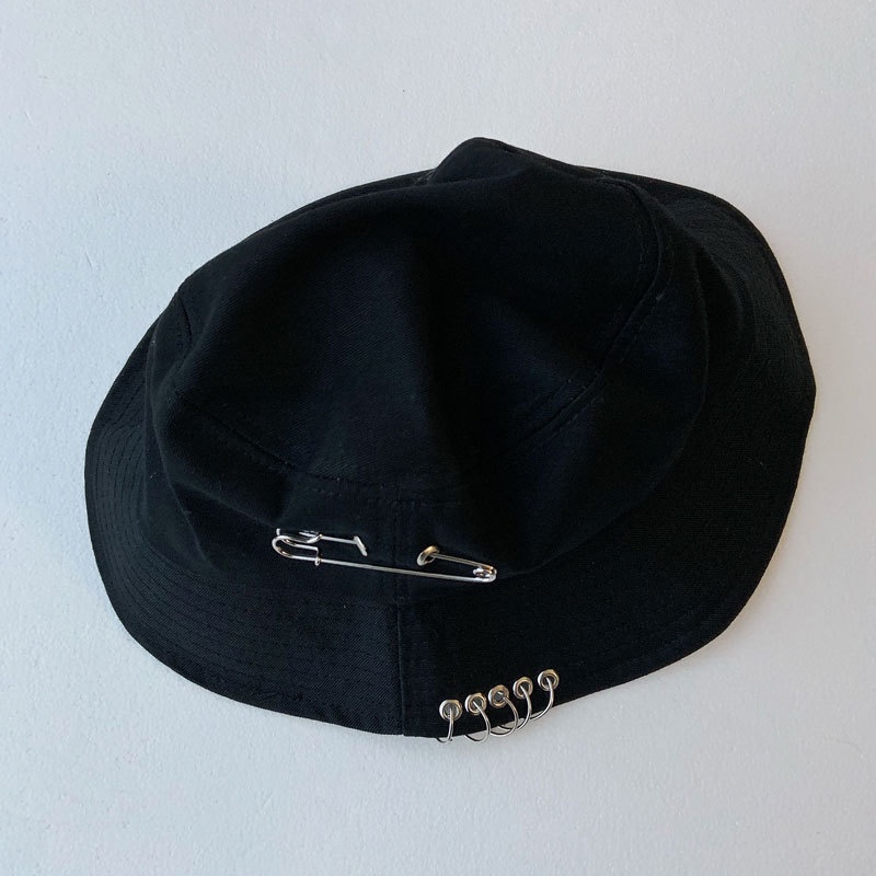 Topi Nelayan Trend Versi Korea Retro Gelap