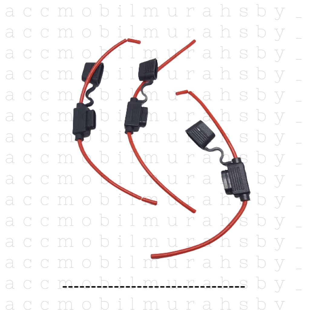 Fuse Holder Blade Kabel Waterproof / Rumah Fuse Tancap Besar Anti Air