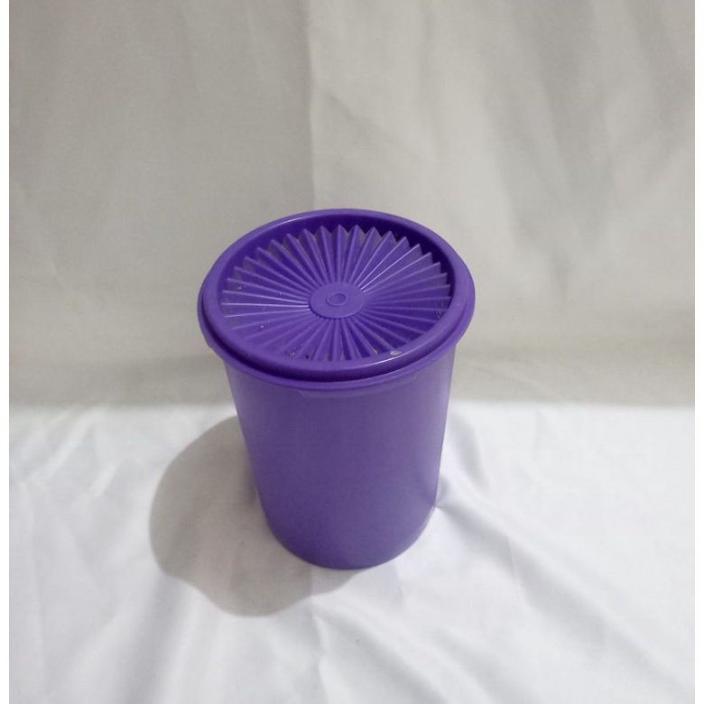 [Preloved] Snack Keeper Toples Tupperware Ungu