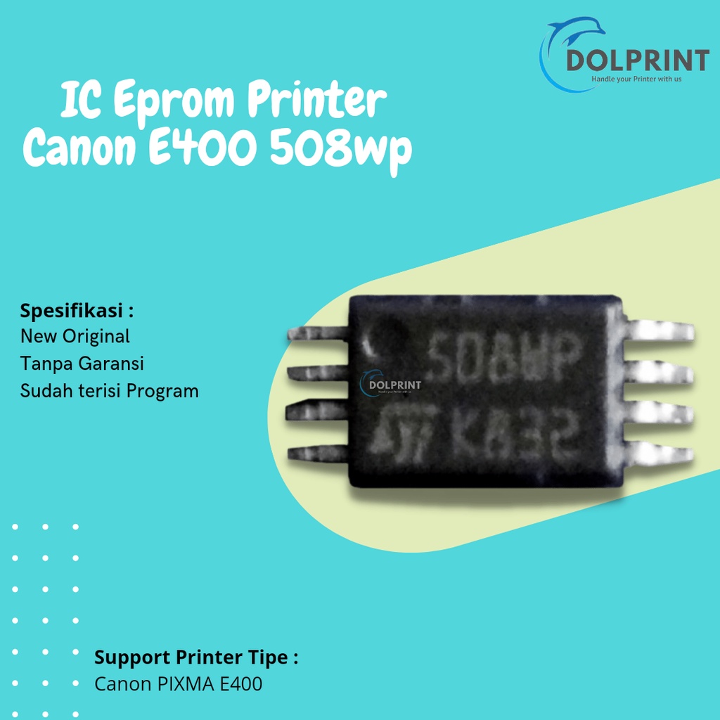 IC Eprom Canon E400 508WP, IC Eeprom Reset Printer Canon E400, IC Counter E400, IC 508WP