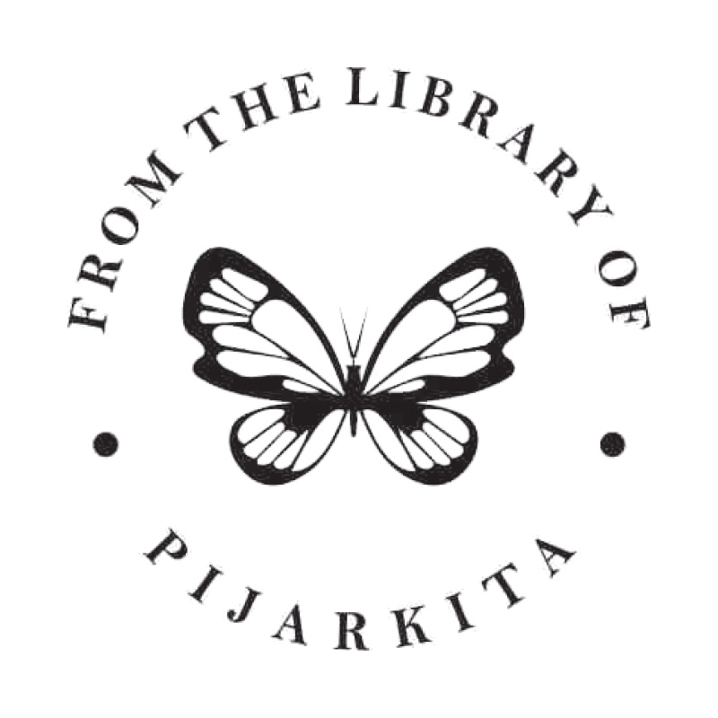 

D-12 | CUSTOM NAMA BOOK STAMP / STEMPEL BUKU NOVEL AESTHETIC PIJARKITA