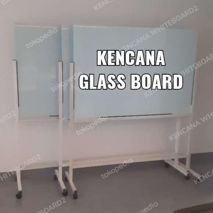 

Tuhe Papan Tulis Kaca Standing 100 150 Cm
