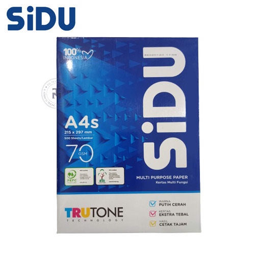 

HVS SIDU A4s 70gr