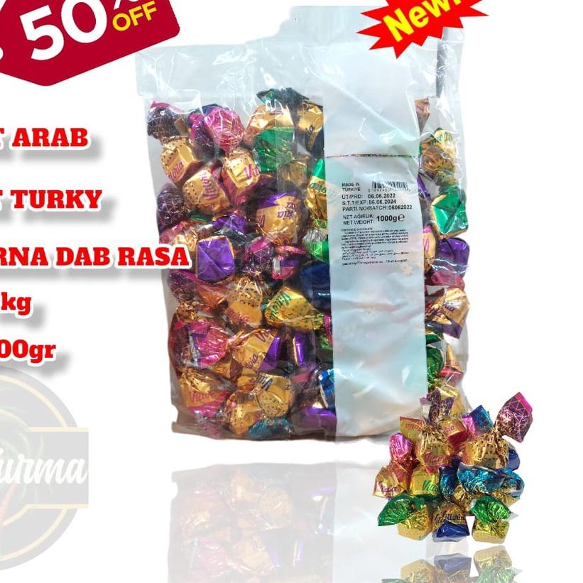

♔ Coklat ARAB/TURKY,Cokelat TRUFFLE MIX/CAMPUR 1kg ☈