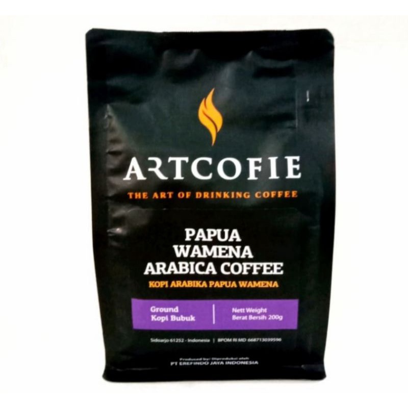 

Artcofie Kopi Bubuk Arabica Papua Wamena 200gr