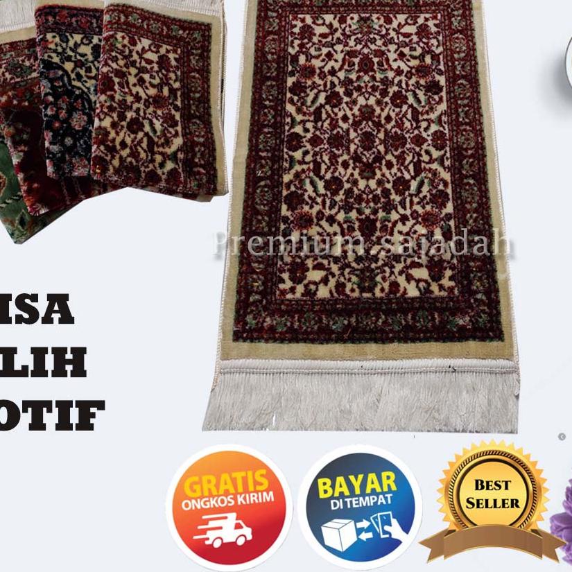 ➺ Sajadah Muka Bulu Turkiye KECIL 35*60cm Tebal Turki Sajadah Mini Sujud Kepala Turki ۞