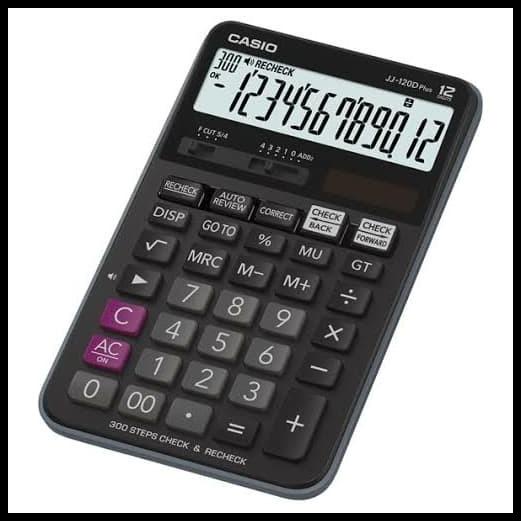 

Casio Jj-120D Check & Correct Calculator
