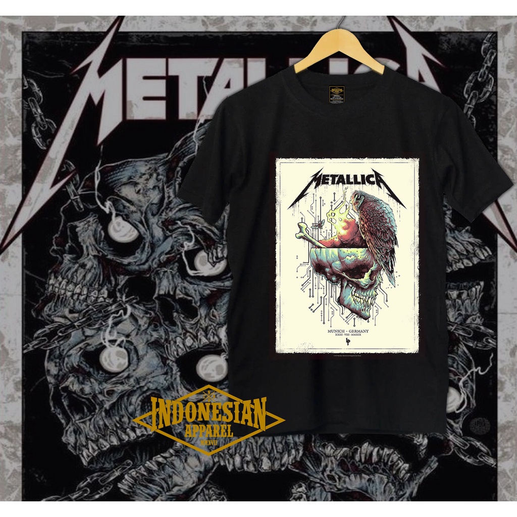 Kaos Distro Band Music Metallica C 86