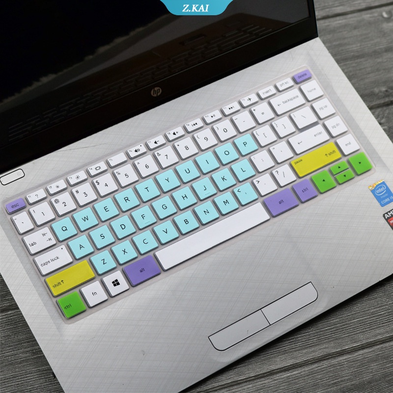 Silicone keyboard cover Kulit keyboard Laptop HP pavilion 14-CE3026TX 14S-dp0003AU Sarung keyboard Anti Debu 14inch [ZK]