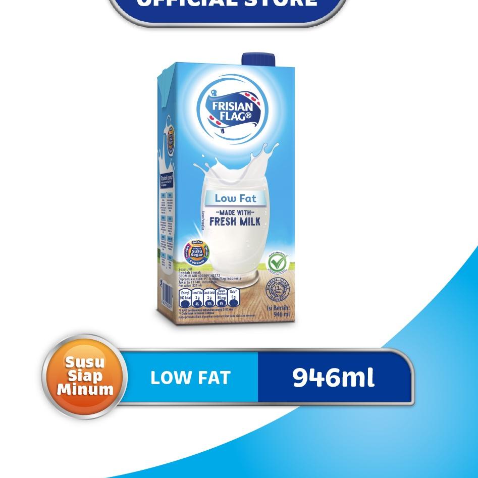 

V27 Frisian Flag Family UHT Low Fat 946 ml BIG PROMO ㊒