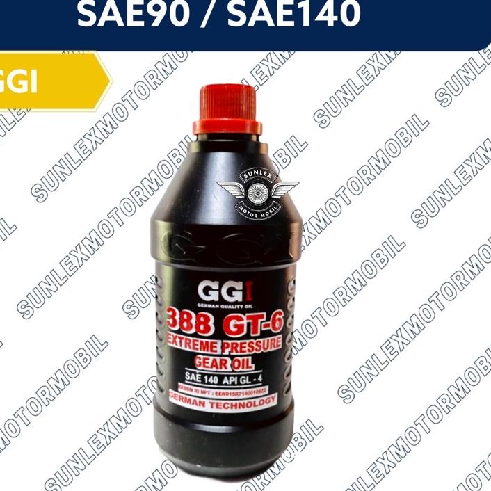 ( BISA COD ) OLI GARDAN GEAR MOBIL GGI SAE 90 140 API GL-4 1L 1LITER ASLI ORI - Recomend .