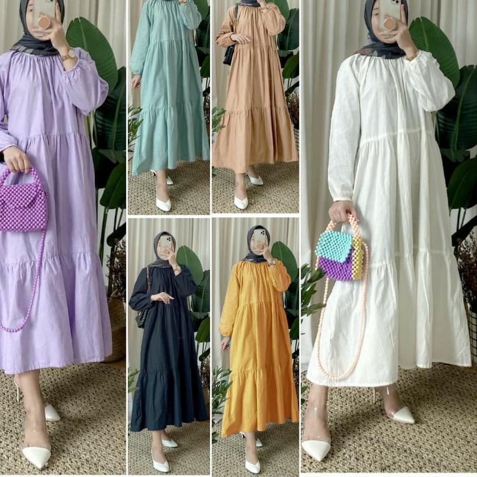 ✱ GFS LT SABRINA MIDI DRESS TUNIK JUMBO ✤