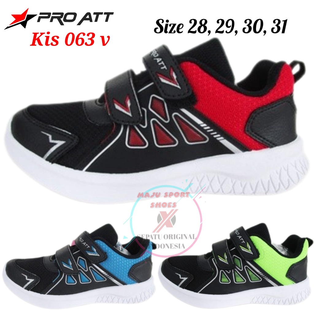 PRO ATT KIS 063 V -  sepatu sneaker anak-anak perekat original