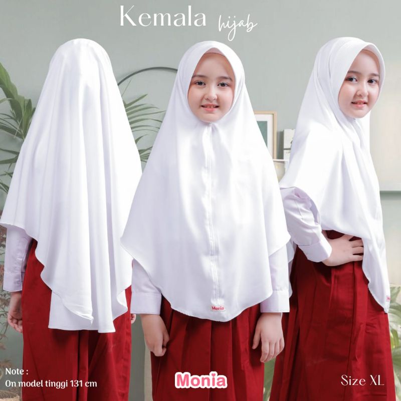 Kemala Hijab by Monia Hijab Kids size MLXL | Hijab Terbaru