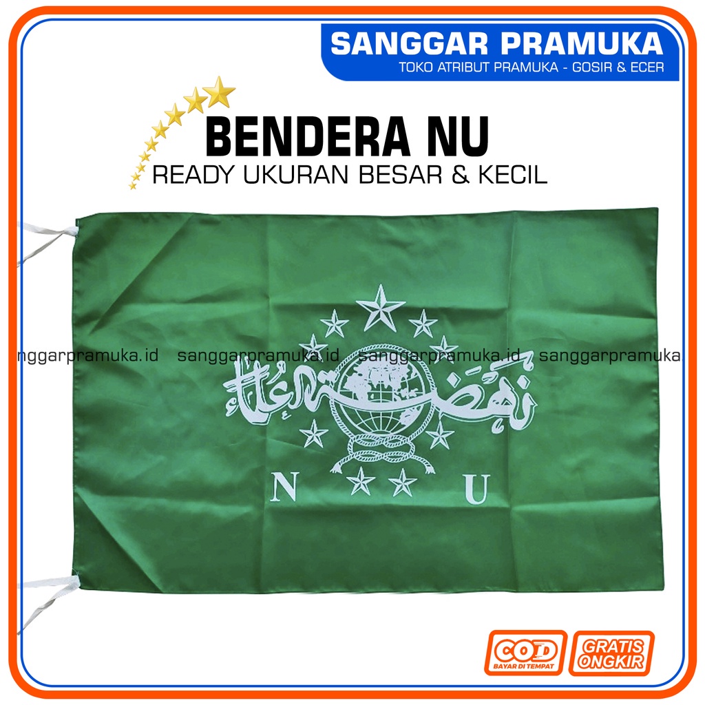 Bendera NU / Bendera Nahdlatul Ulama / bendera Nu