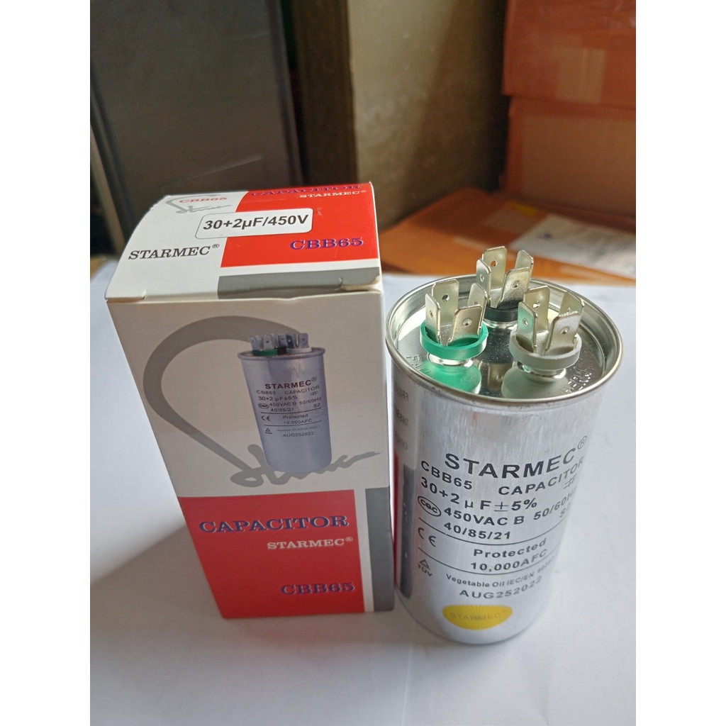 kapasitor ac  30+2 uf
