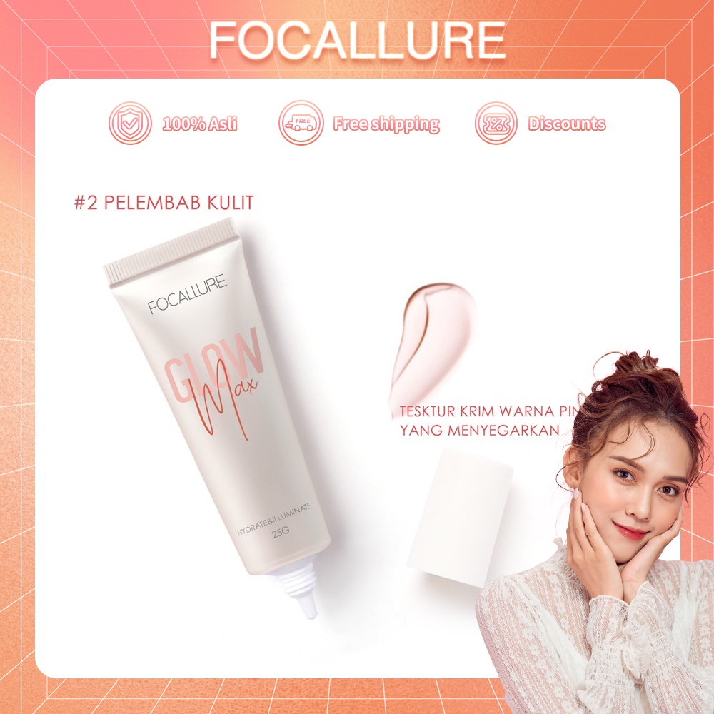 FOCALLURE BLURMAX Primer keep all day base makeup Untuk Wajah FA138