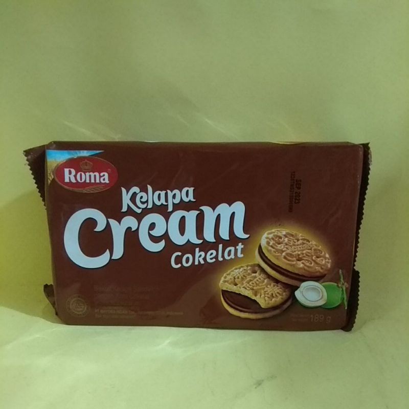 

Roma Kelapa Cream Cokelat