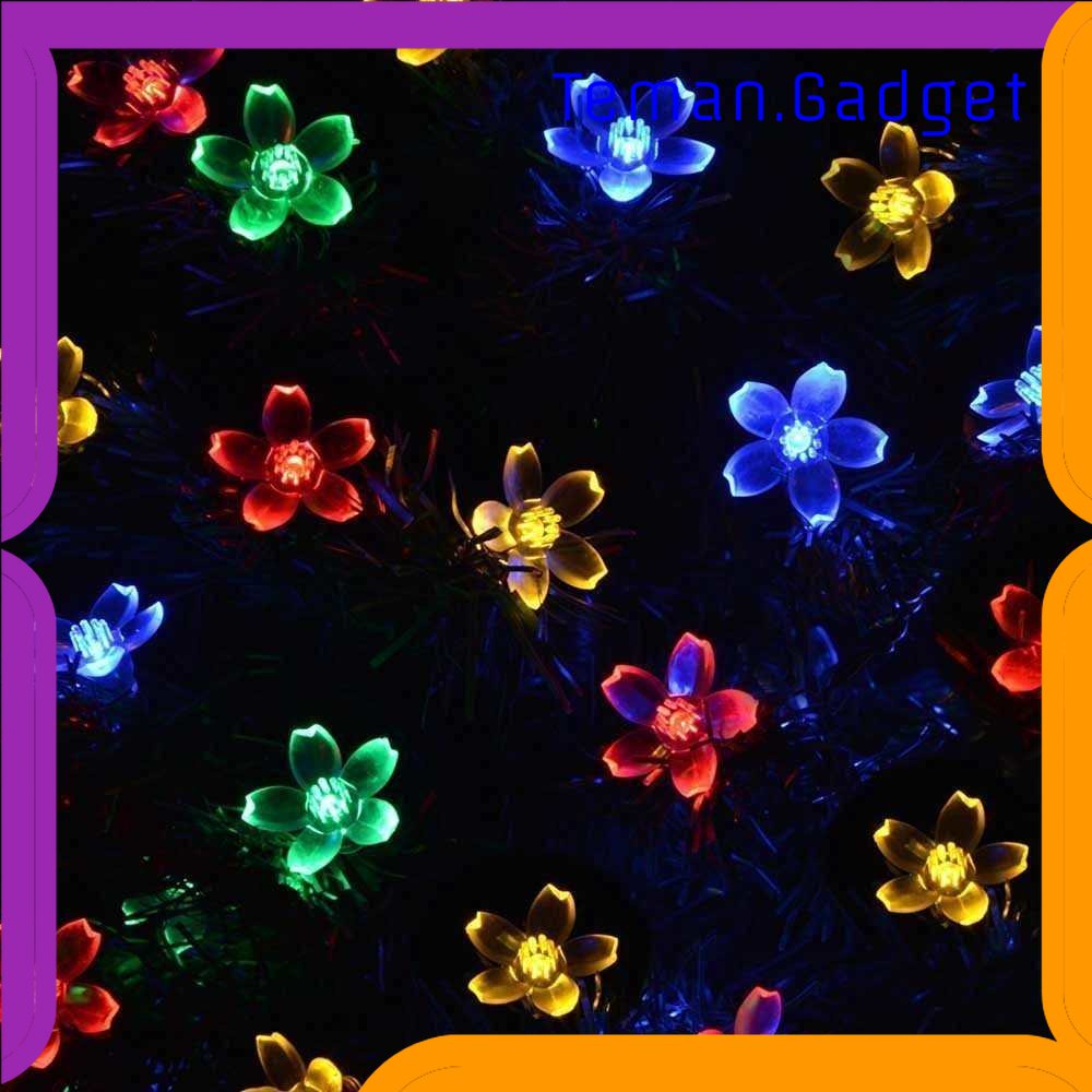 TG-LMP YUSHILED Lampu Hias String Lights 50 LED 7 Meter with Solar Panel - M072