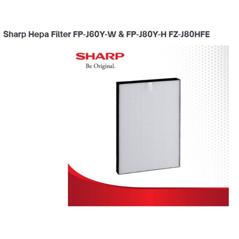 Sharp HEPA Filter FP-J80y