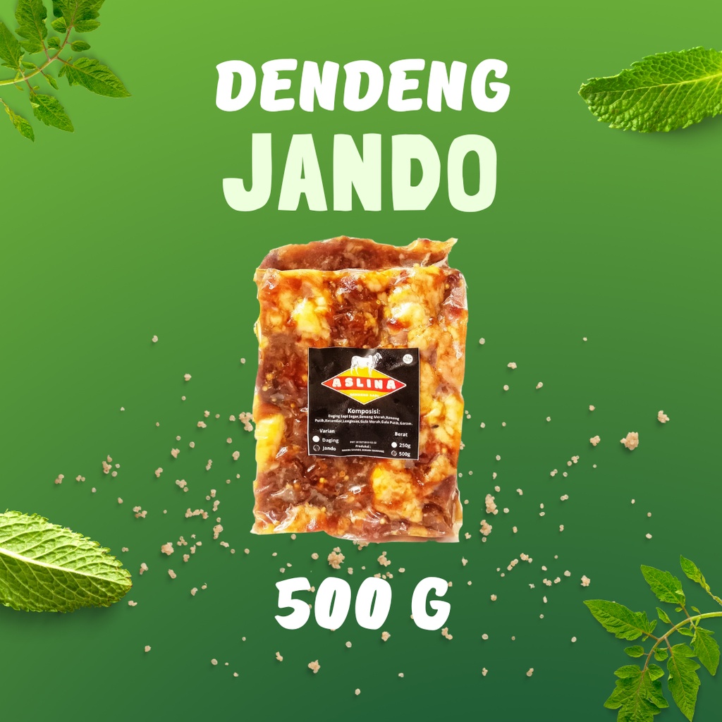

Dendeng Jando Sapi Aslina 500g