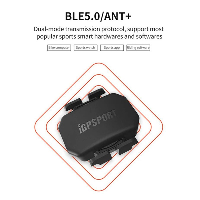 IGPSPORT CAD70 Cadence Sensor Bike Computer GPS Sepeda BLE ANT+ ANT PLUS