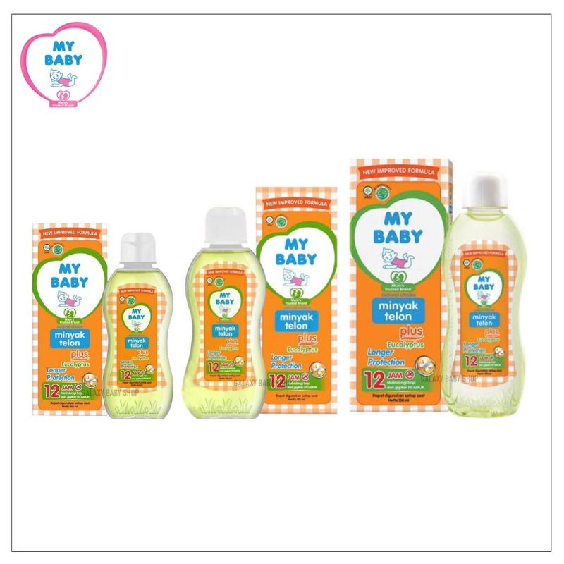 MY BABY MINYAK TELON LONGER PROTECTION 60 ML | 90 ML