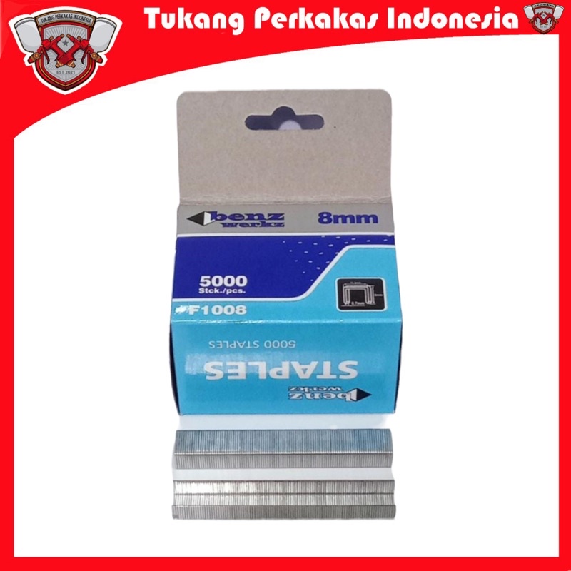 

Benz 1008F Isi Steples Tembak manual 8mm Isi Steples 8mm 5000pcs