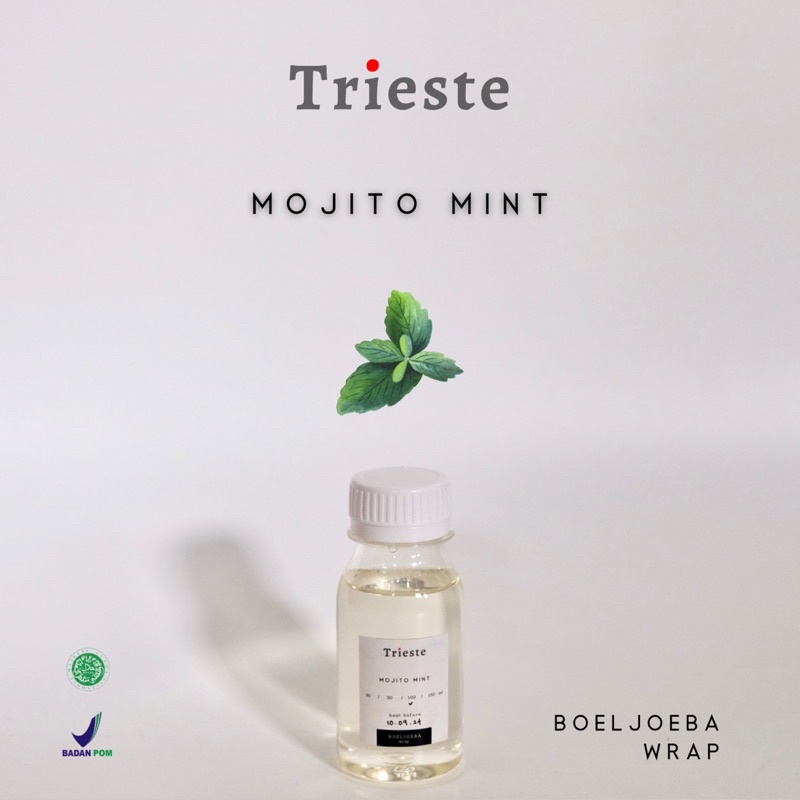 Trieste Mojito Mint Syrup Repack [30, 50, 100] g