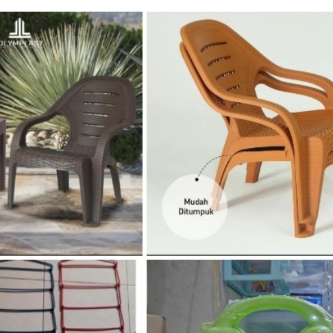 Terlaris Kursi Bangku Santai-Kursi Bangku Sender-Kursi Bangku Plastik Anyam