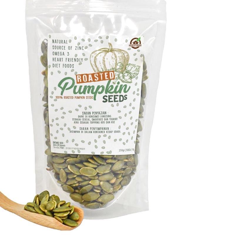 

◄ Roasted Pumpkin Seeds ( Biji Labu Panggang ) - 250 Gr ☉
