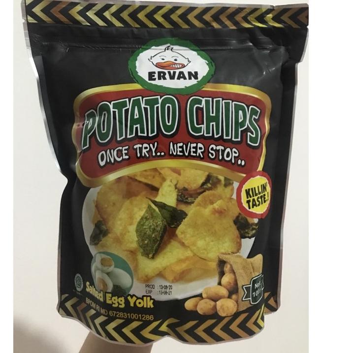 

❆ Potato chips salted egg ervan irvins ✽