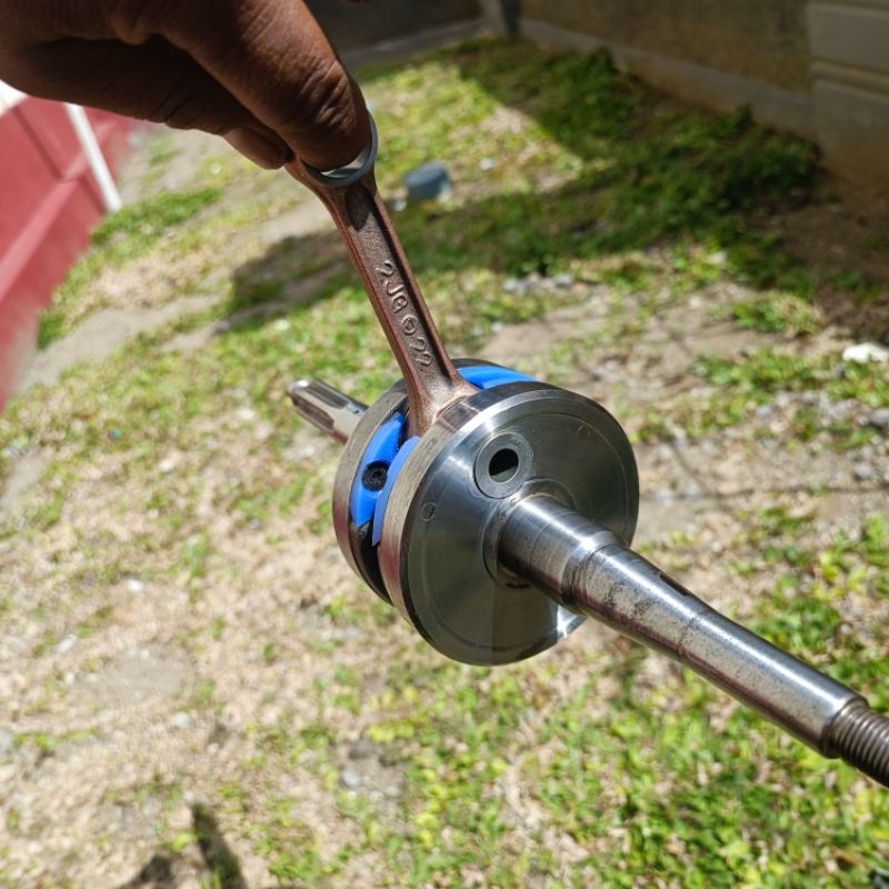 KrukAs FizR Crankshaft Yamaha Poswan As Panjang Geser Torsi 2Derajat Pemadat Kompresi Struk up 0,5 0