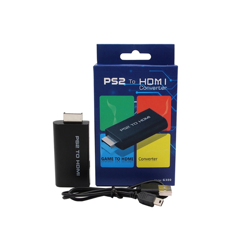 Zzz Antarmuka Transmisi Konversi Video Untuk PS2 Ke Adaptor Konsol Game Ke Monitor Konverter Proyektor