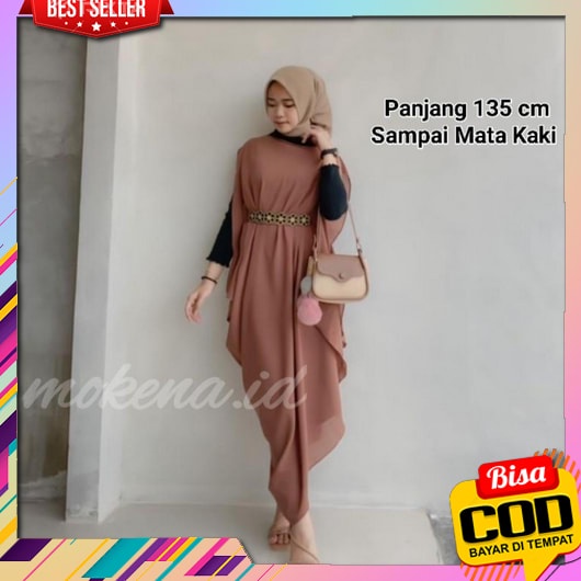 Ready ❤️ Outer Kaftan Terbaru Viral Kekinian(Bisa Cod) Outer Kaftan Rinjani Untuk Atasan Kondangan W