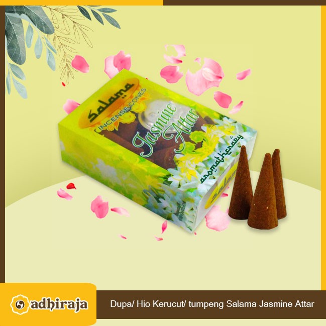 Dupa/ Hio Kerucut/ tumpeng Salama Jasmine Attar