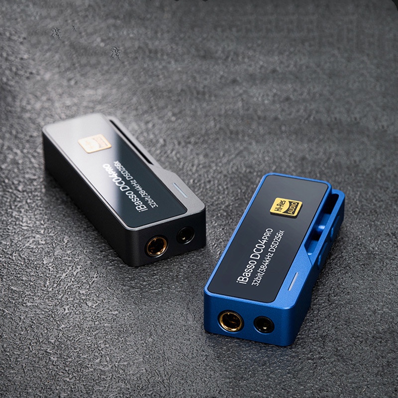 Ibasso DC04 Pro CS43131 DAC Decoding Amp Tipe C Ke 3.5mm 4.4mm Lossless HiFi Audio Decoding Kabel DSD256x Untuk Ponsel Android