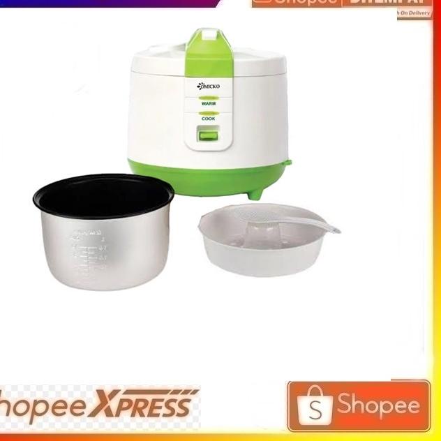 ☉ Penanak Nasi Rice Cooker 3 in 1 - Omicko National Quality 1.2 Liter ℗
