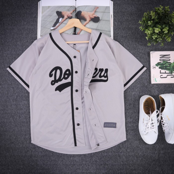 Bisa COD Jersey baseball baju baseball Pria Wanita 60 Original Asli