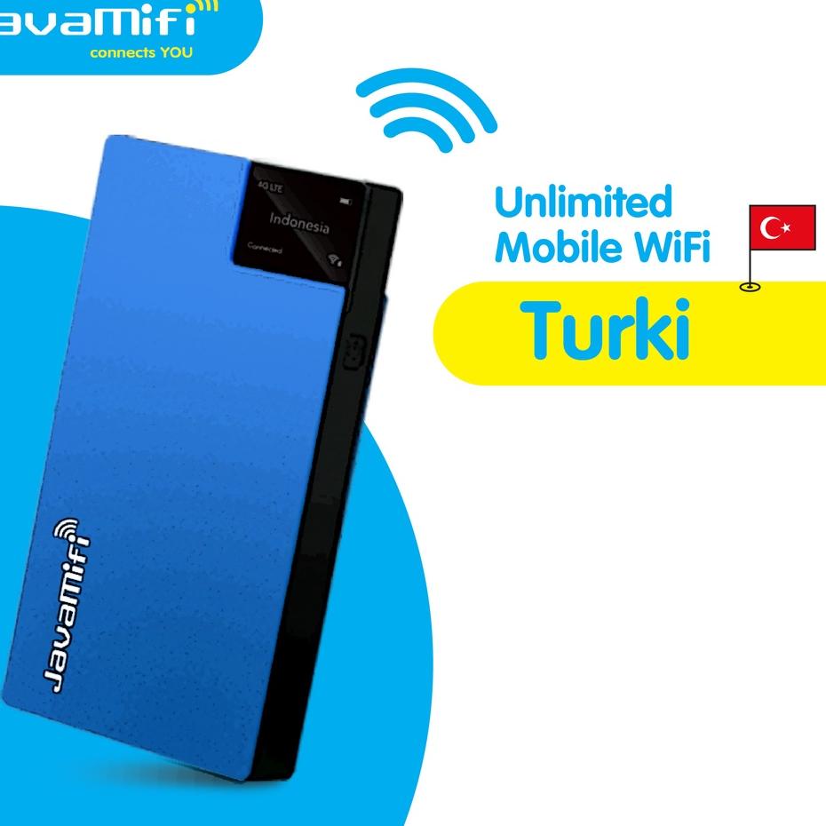 ֍ JavaMifi 4G Travel Wifi Turkey Unlimited | Travel Wifi Turki ☆