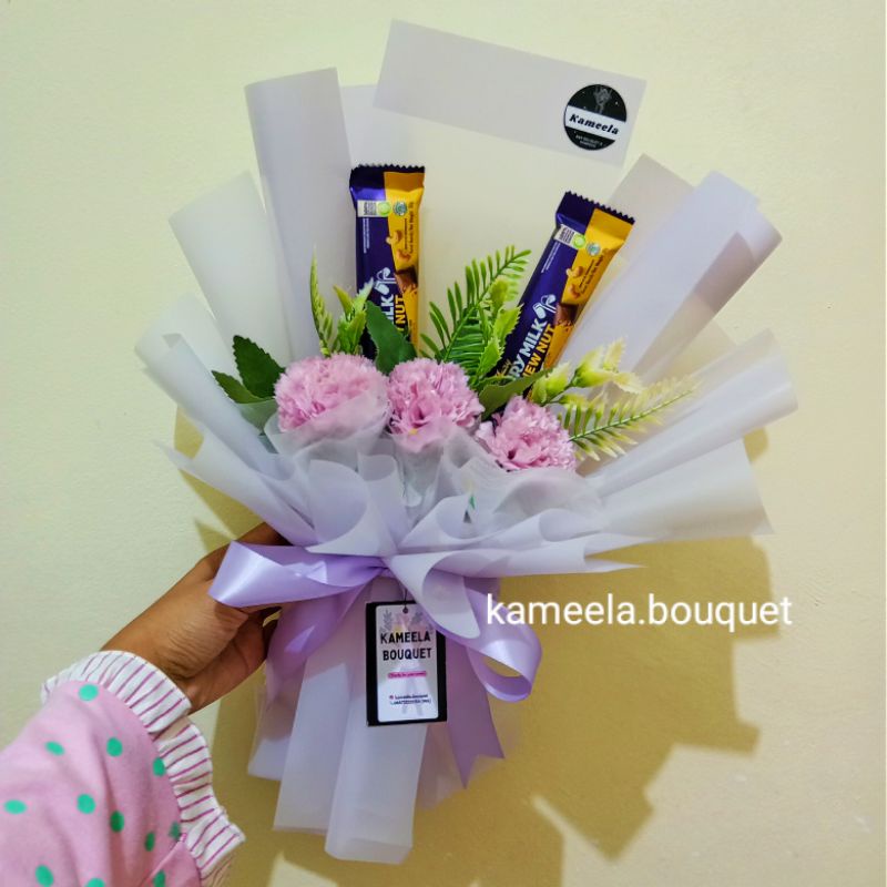 Buket dairy milk/buket coklat/ buket snack/buket wisuda/buket dairy milk Semarang/ buket dairy milk 