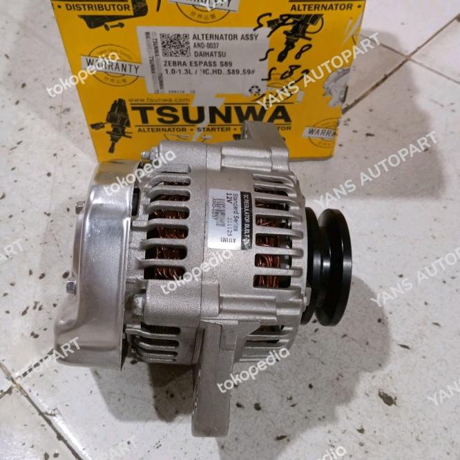Dinamo Ampere Zebra S75/88/89 Hijet Espass Tsunwa