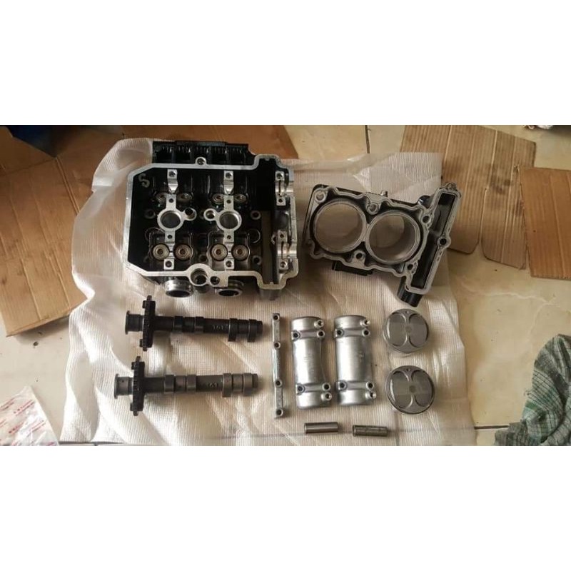 blok head isi set ninja 250fi set boring