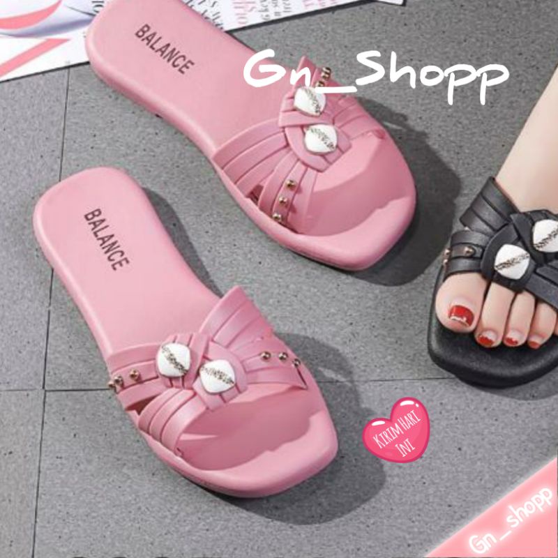 Sandal Full Jelly Mutiara 2 Terbaru  Terlaris Balance 2205-A1