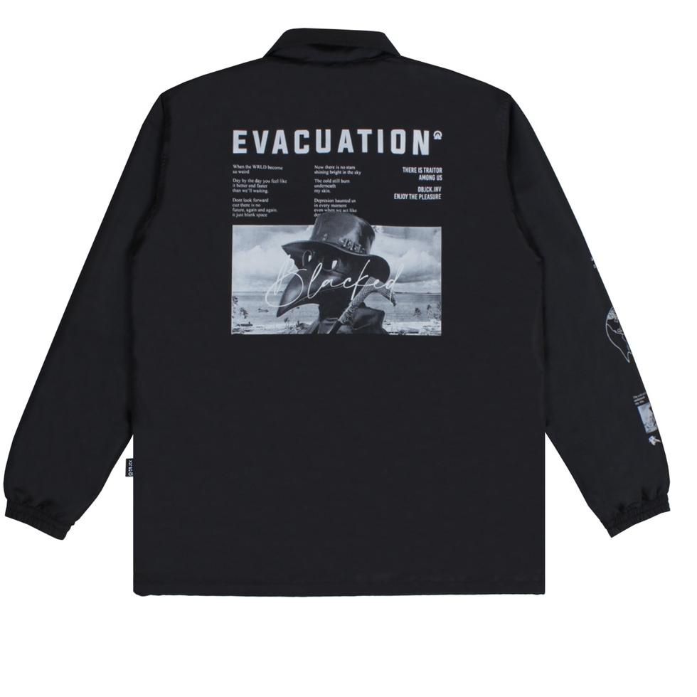 HARGA TERMURAH Dobujack Coach Jacket Evacuation Black