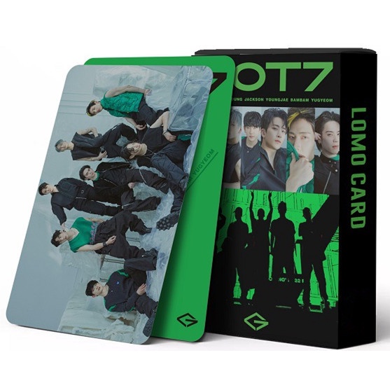 60pcs/box Dapat7 2022 COME BACK Album NANANA Photocards HOME COMING Kartu Lomo got7 Kpop Postcards READY STOCK